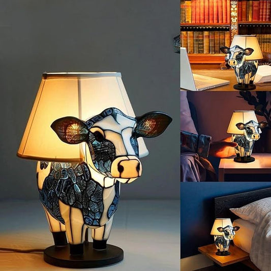 ANIMAL COW TABLE LAMP